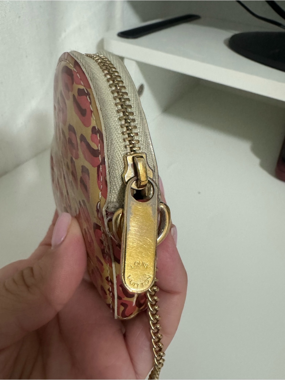 Louis Vuitton Stephen Sprouse Heart in Vernis Coin Purse - Picture 3 of 8